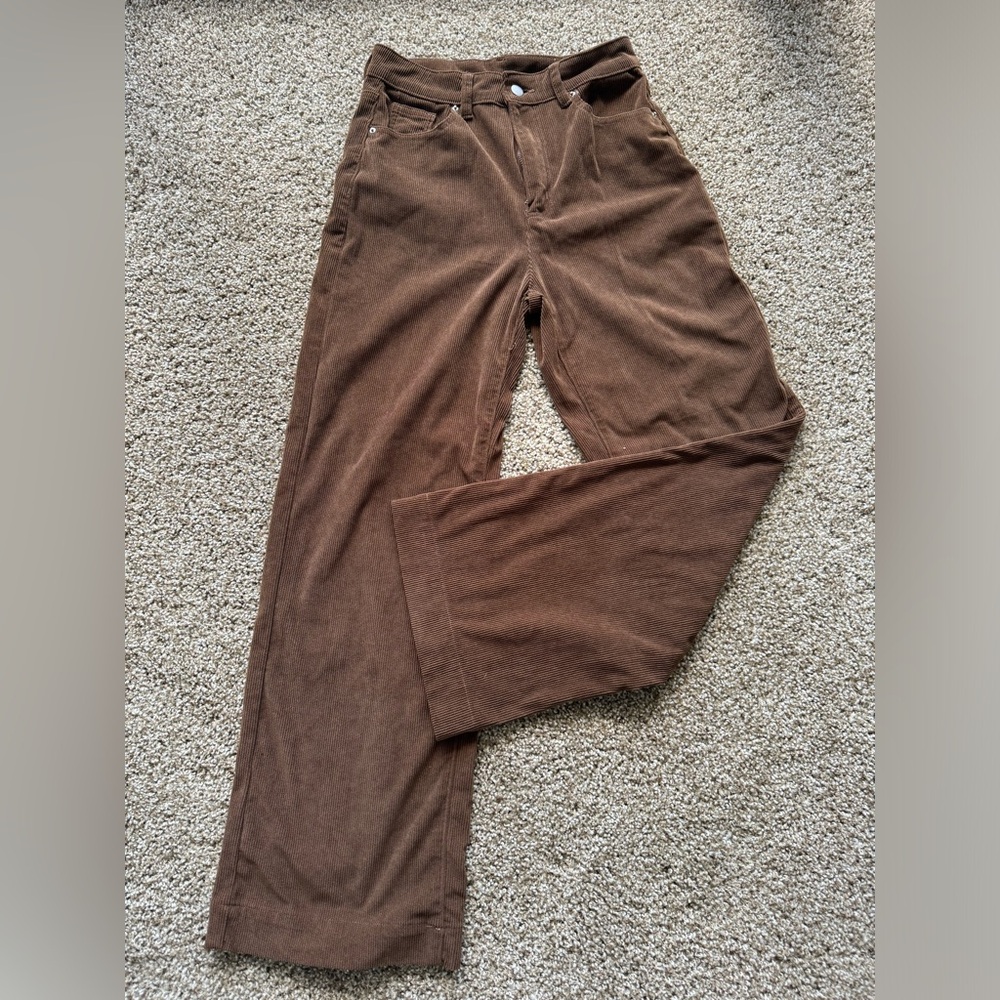 Shein High-waisted Corduroy pants